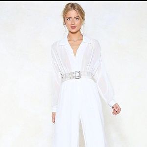 BNWT Stunning White Jumpsuit